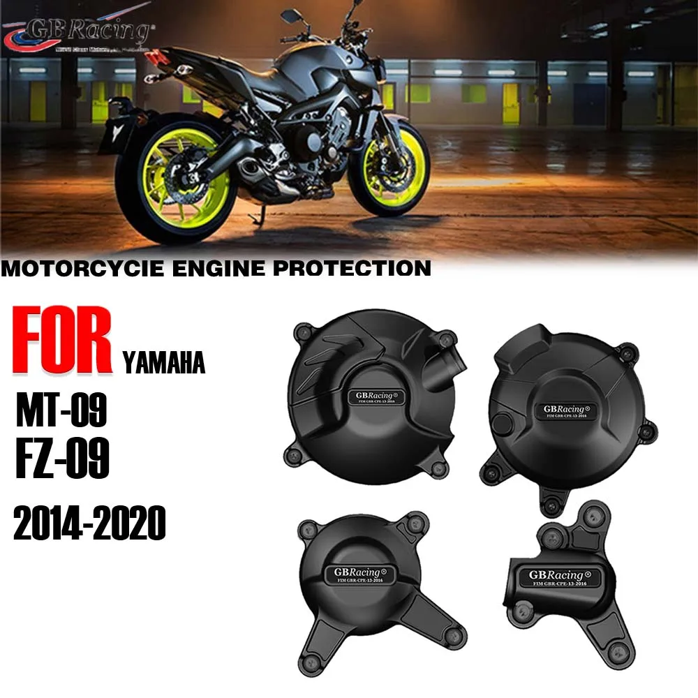 

Motorcycles Engine Cover Protection Case for Case GB Racing For YAMAHA MT09 FZ09 Tracer 900/900GT XSR900 Engine CoversProtectors