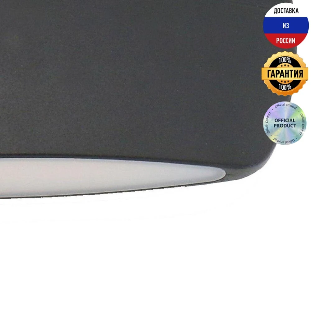 Уличный настенный светодиодный светильник Favourite Hemisphere 2864-2W IP54 чёрный | Освещение