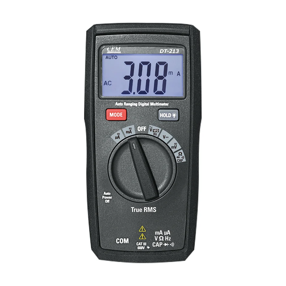

DT-213 Pocket Digital Multimeter True RMS