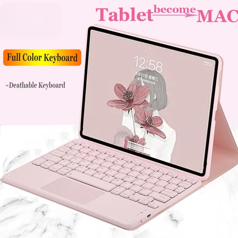 

for Huawei Matepad Air 11.5 inch 2023 Wireless Smart Keyboard Case with Touchpad Trackpad 11 2023 10.8 Mediapad M6 10.8