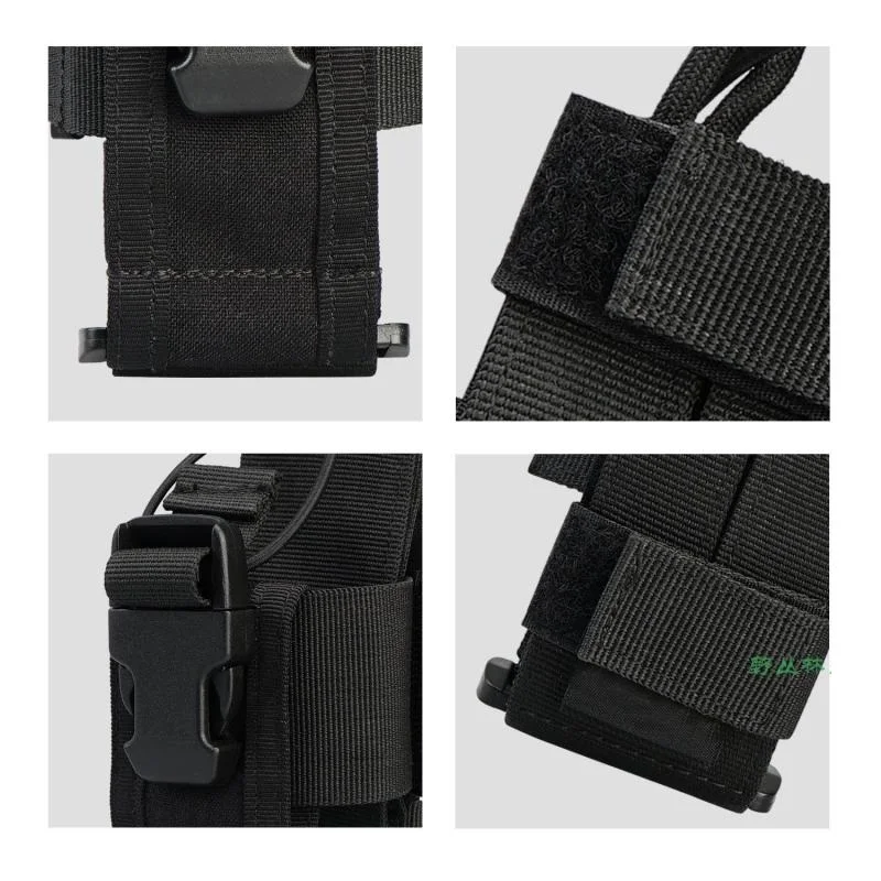 Outdoor Multifunctional MOLLE Tactical Walkie Talkie Package Tactical Handheld Terminal PDA Package