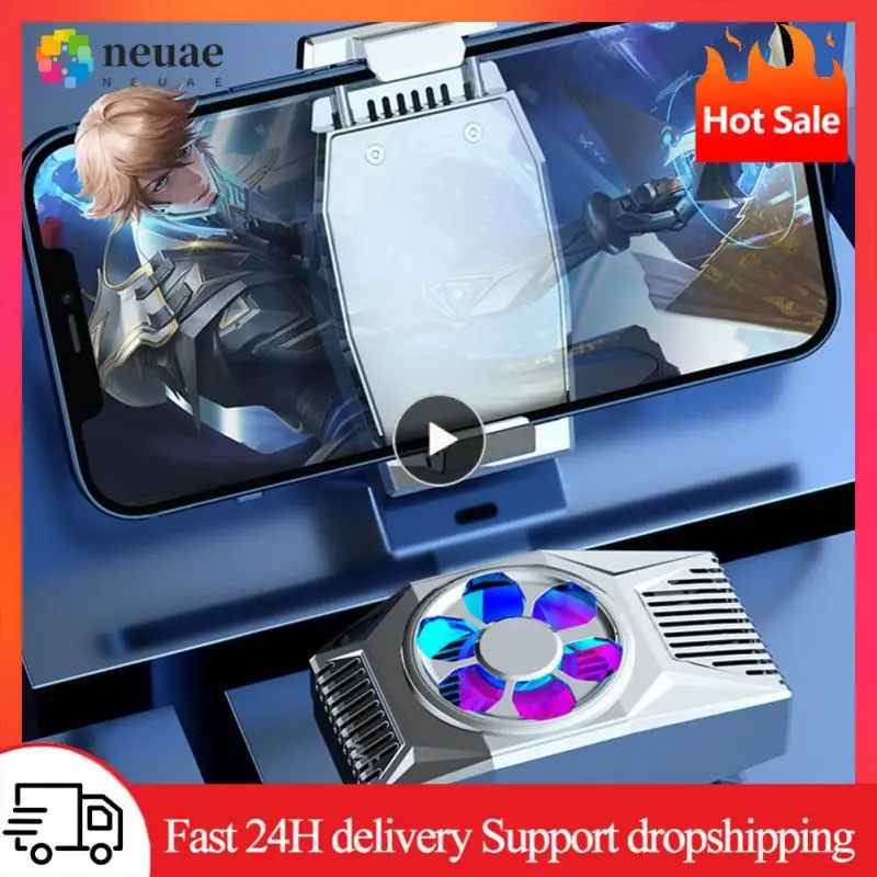 

Low Power Consumption Portable Fan Usb Powered No Delay Mobile Phone Cooler Semiconductor Heat Sink For Phones Tablets Supplies