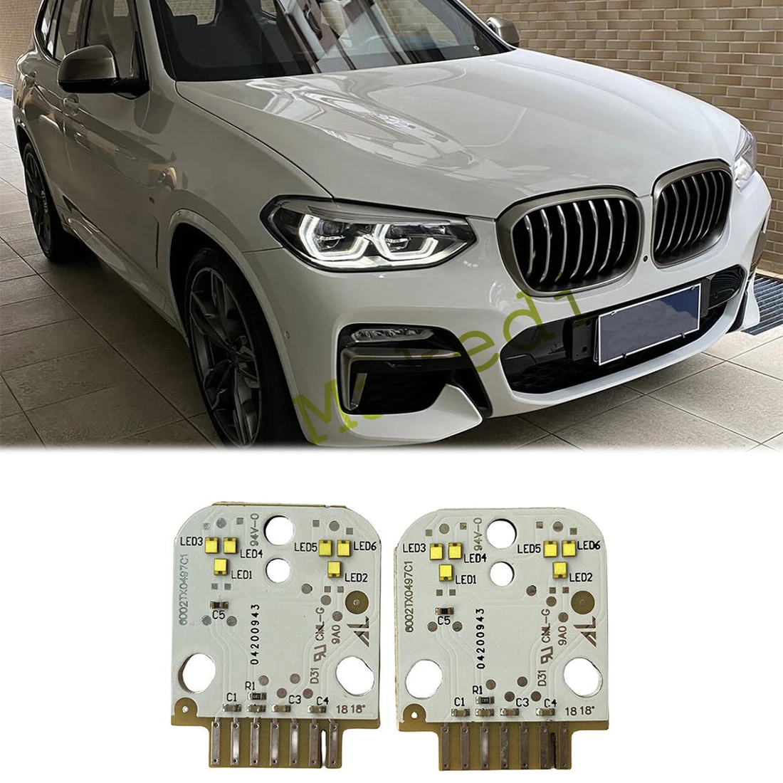Белые фотообои для 2018 2019 2020 BMW X3 X3M F97 G01 X4 X4M G02 F98