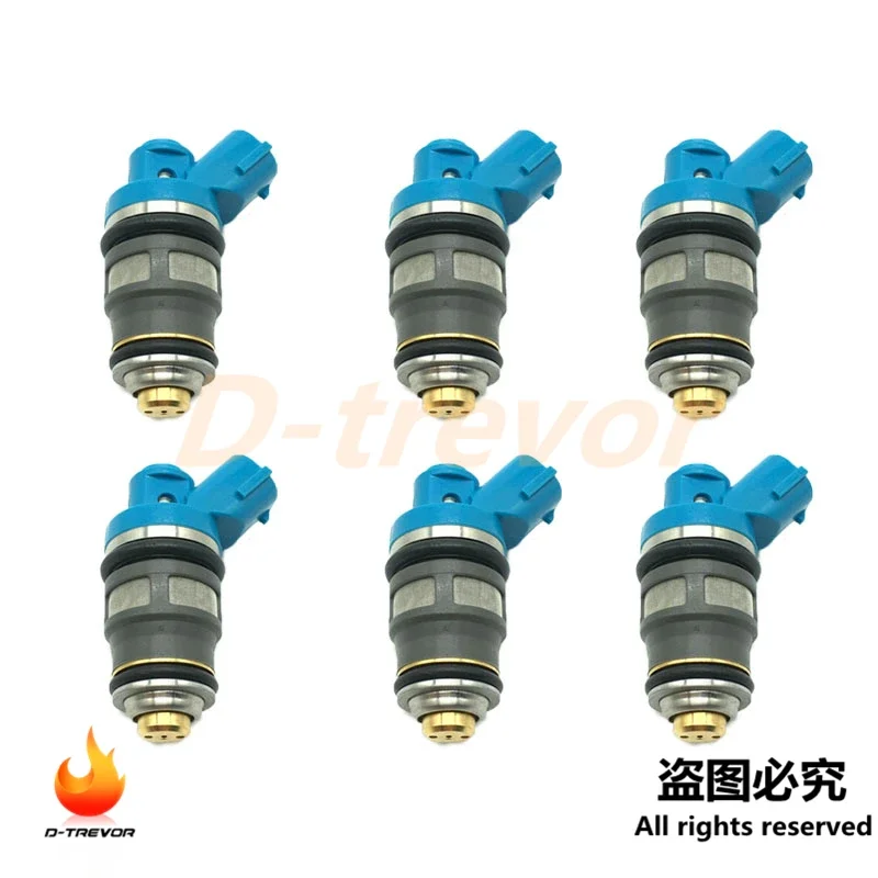 6 шт. 23250-75070 топливные форсунки для Toyota Hilux RZN14 Hiace RZH1 Dyna RZY2 1RZE