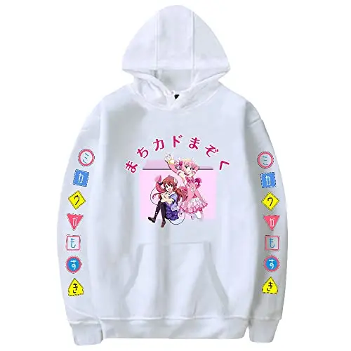 2024 Machikado Mazoku Anime The Demon Girl Next Door Hoodie Long Sleeve New in hoodies &ampsweatshirts Japanese Manga Funny Clothes