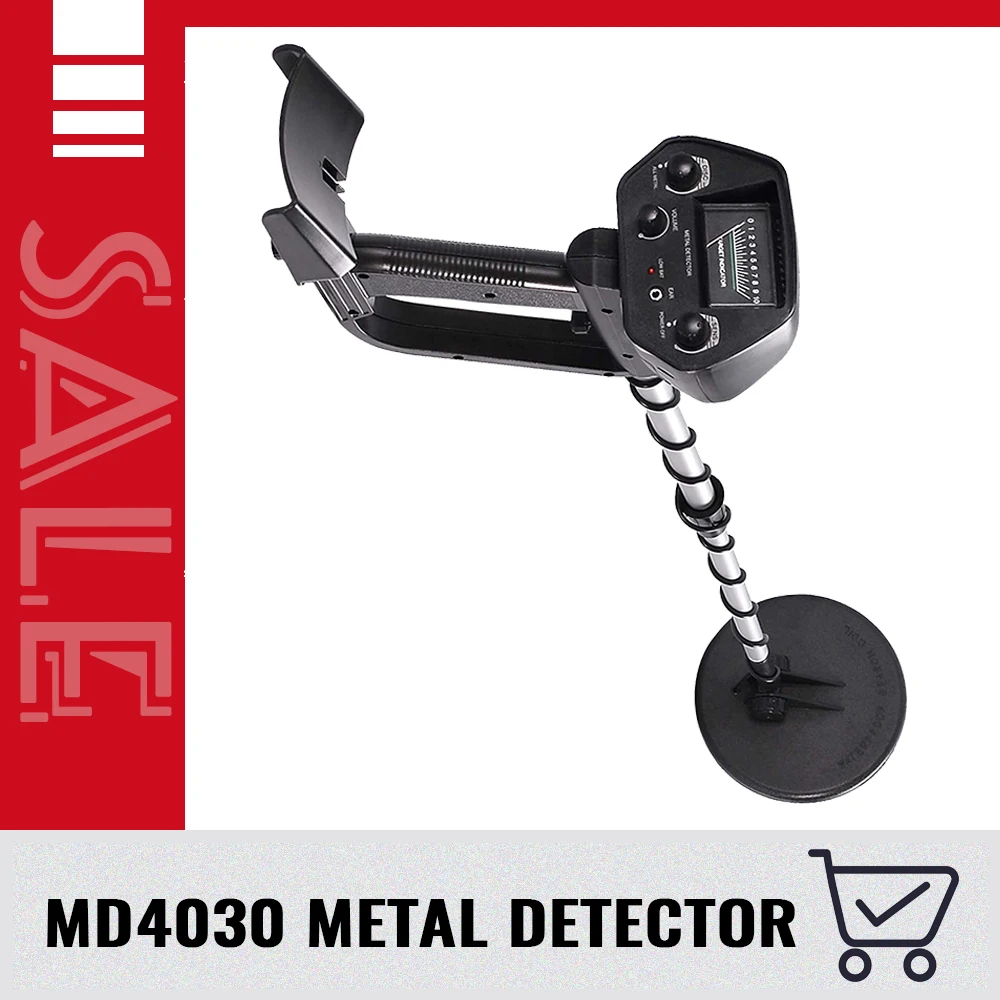 

MD4030 Metal Detector Professional Gold Pinpointer Underground Gold Detector High Sensitivity Treasure Gold Detectors Hunter