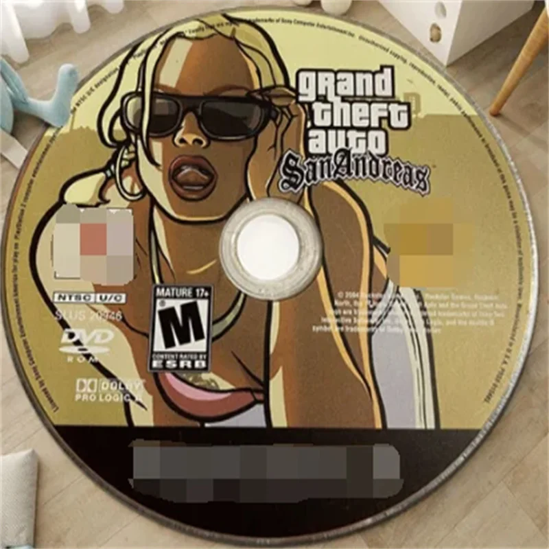 Персонализированный круглый фланелевый коврик для Гостиной спальни дивана