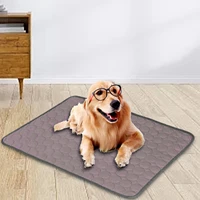 dog cooling mat dog ice sleeping blanket pet cool blanket for dogs summer ice sleeping pad physical cooling 12 x 16in washable