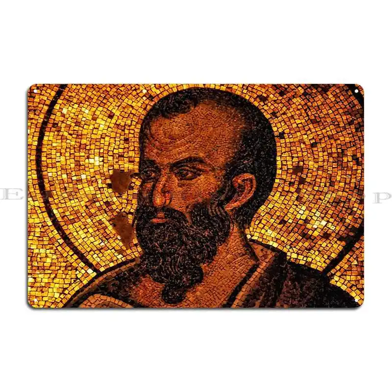 Настенные металлические знаки в стиле Сен-Поль