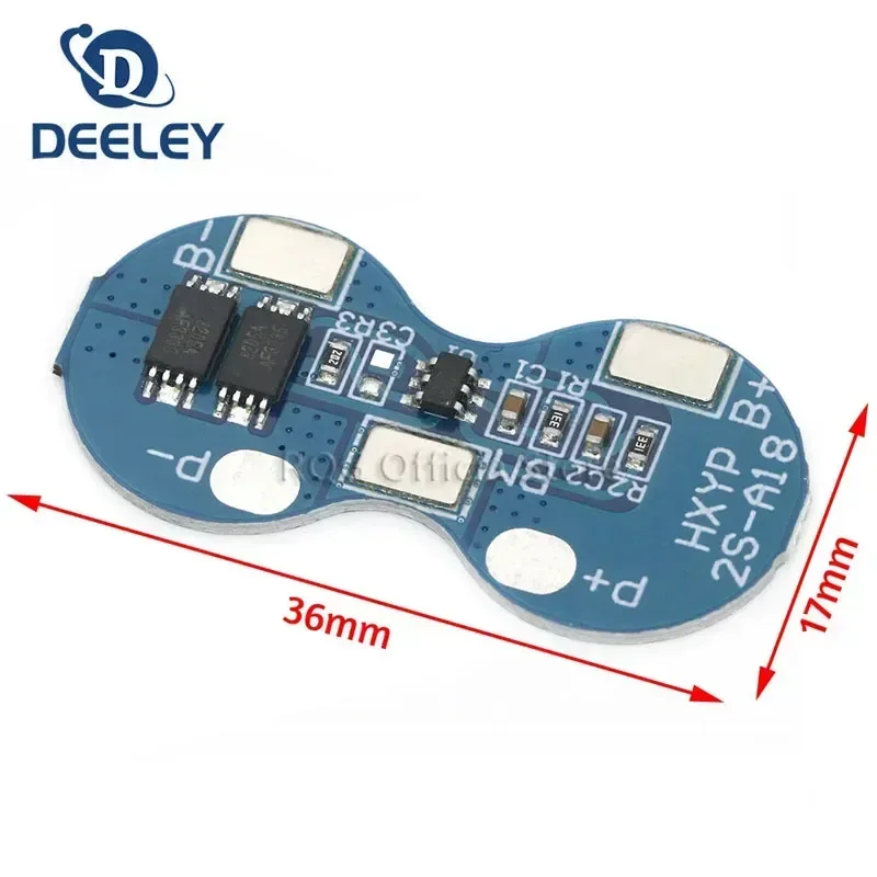 2S литий-ионная 18650 плата защиты зарядного устройства для литиевой батареи 7 4 В