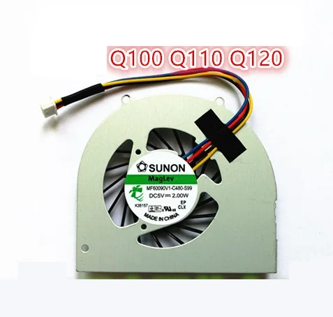 Новый вентилятор ЦП для ноутбука Lenovo ideacмежду Q100 Q110 Q120 MF50060V1-B090-S99
