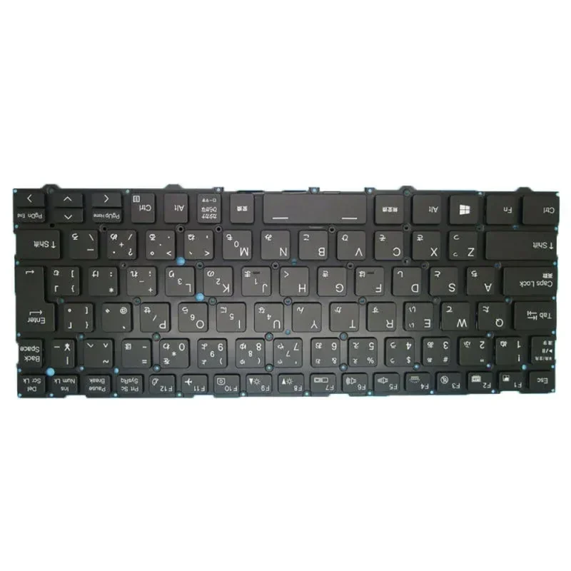 Клавиатура с подсветкой для CLEVO NV40ME NV41ME NV40MB NV41MB NV40MZ NV41MZ