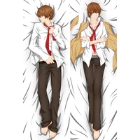 50x180cm anime death note pillowcase cool l lawliet otaku dakimakura throw pillow cover hugging body pillow case