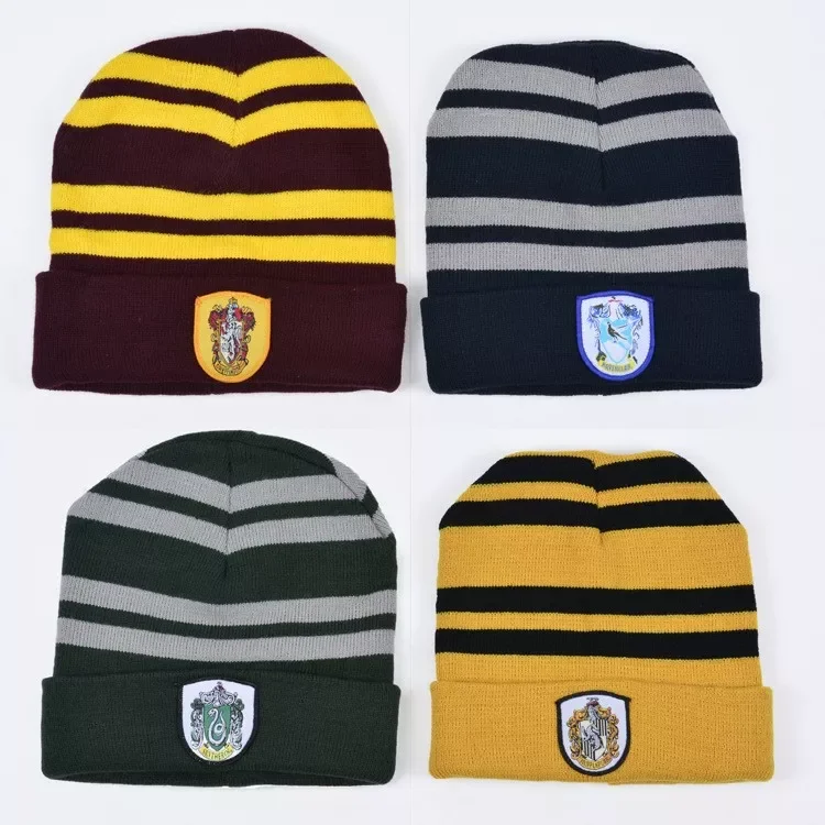 

Magic College Hat Wool Hat Knitted Hat Insignia Hat cosplay