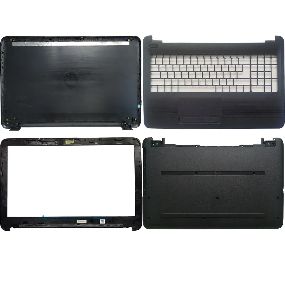

New For HP 15-AC 15-AF 15-AY 15Q-AJ TPN-C125 TPN-C126 250 255 256 G4 LCD Back Cover/Bezel/Palmrest Upper/Bottom Base Case