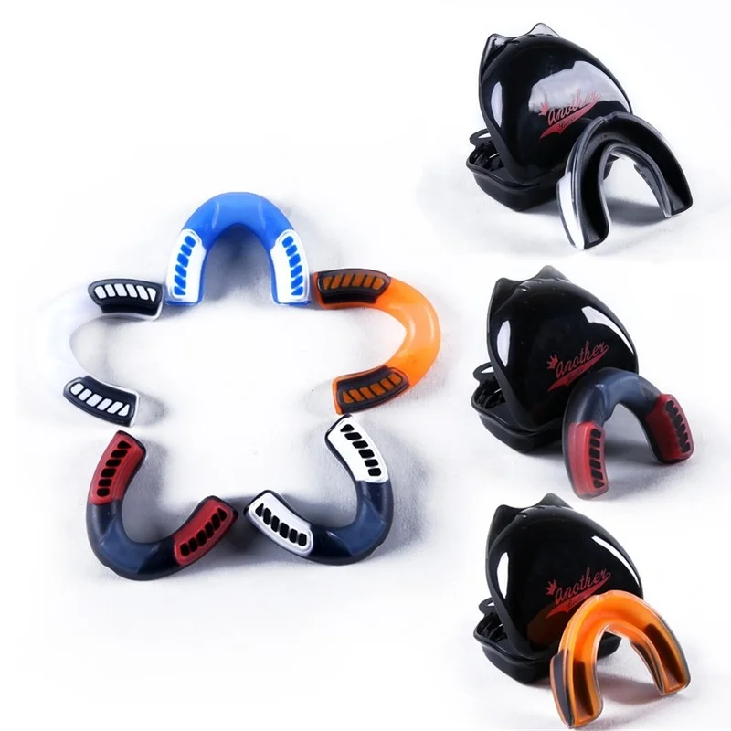 

1 Pack with Box Kids Adult Boxing Gym Mouthguard MMA Rugby Mouthpiece Tooth Protector Accessories