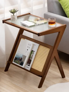 Nordic Rattan Living Room Coffee Table 1