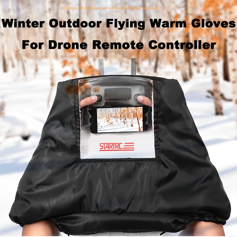 Теплые перчатки для пульта дистанционного управления DJI Mini 4 3Pro Mavic 3/2/Air 2/2 S/Mini 2 SE
