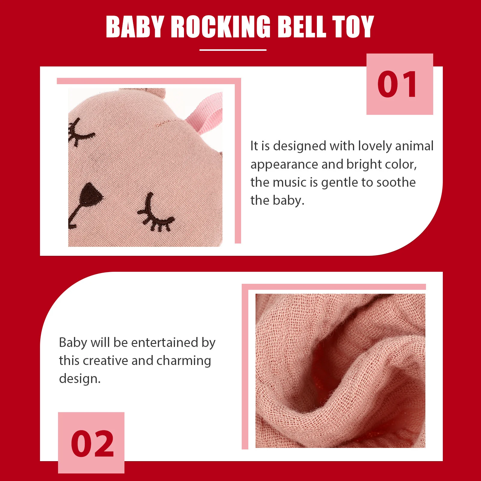 Детская игрушка для сна подарок новорожденных игрушки-полотенца успокаивающая