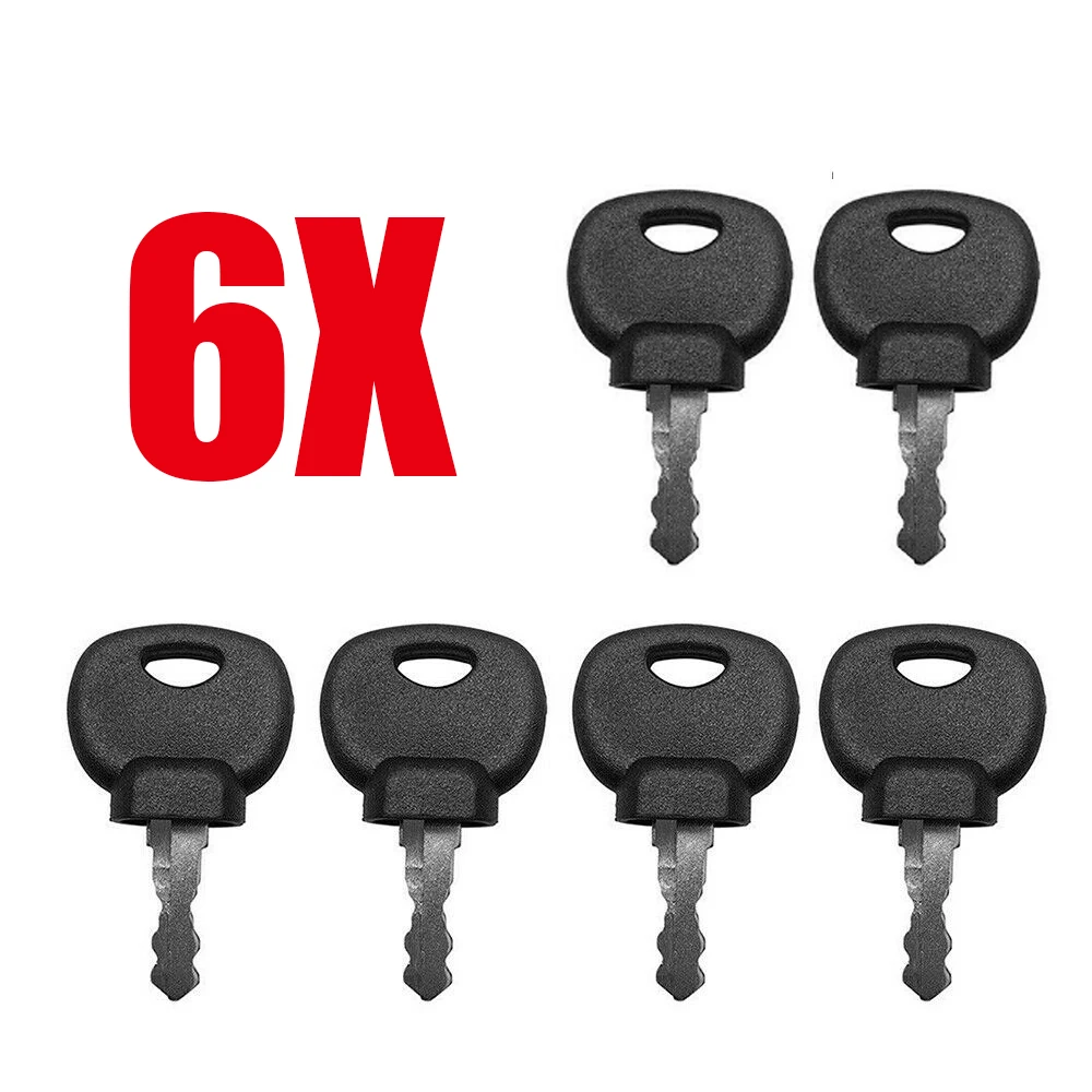 

1/6/10pcs Ignition Key Plant Application Spare 14607 For Jcb Bomag Hatz Manitou Tractor Car Replacement Parts