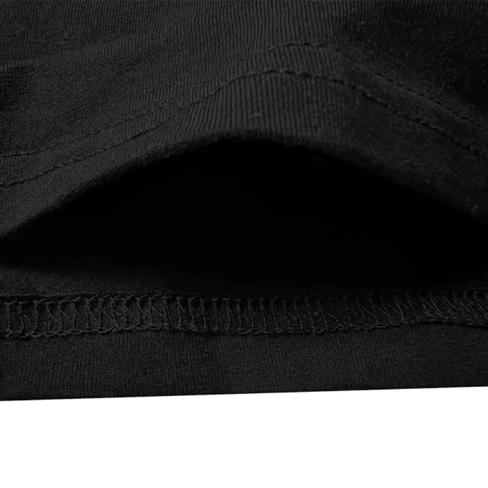 2024 Hot Sale Summer 100% Hip Hop Cotton Black Ralphs Bear T Shirt Men Short Sleeves Cool Tee Streetwear Lauren T-shirt