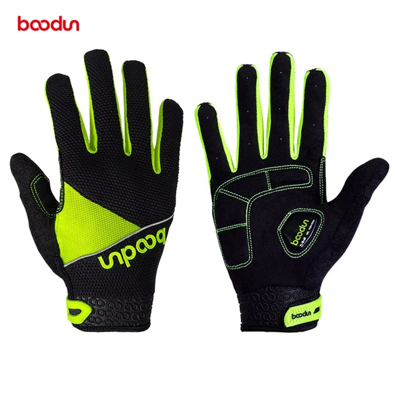 Унисекс Велосипедные Перчатки С Полным Пальцем Амортизирующие Спортивные Из