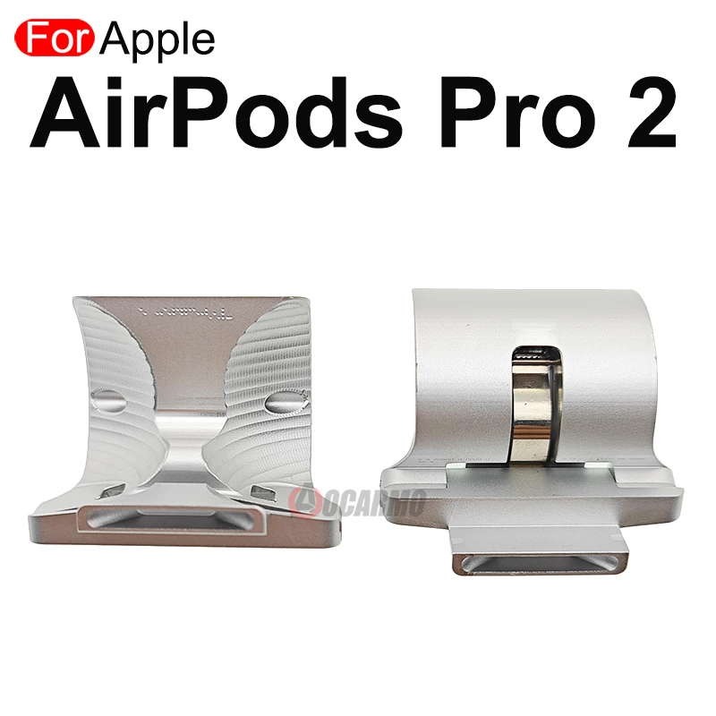 Aocarmo для Apple AirPods 1 2 3 Pro Pro2 чехол зарядки аккумулятора отсек металлическая петля