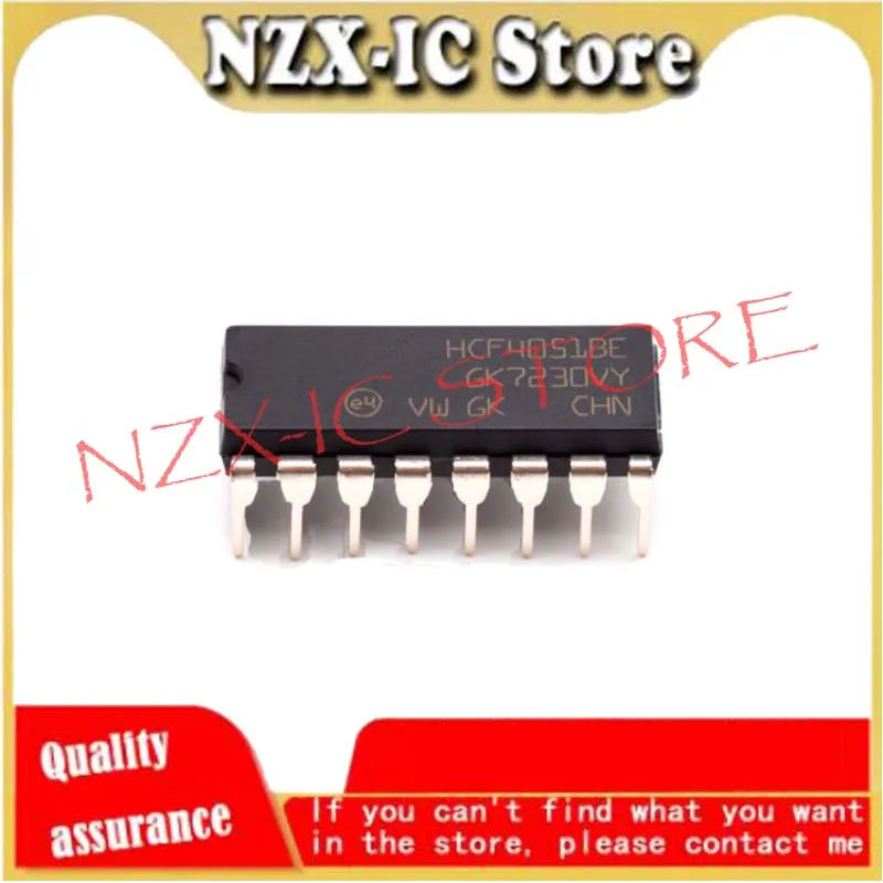 5 шт./партия, HCF4051BE HCF4051 DIP-16 импортный оригинальный