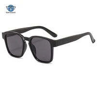 teenyoun new versatile square sunglasses shades fashion online red the same vintage square glasses punk black