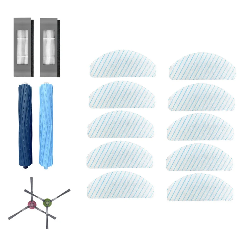 

Сменные аксессуары Для ECOVACS T9 AIVI/AIVI + уборочная щетка основная щетка вращающаяся щетка боковая щетка HEPA фильтр прочная Швабра