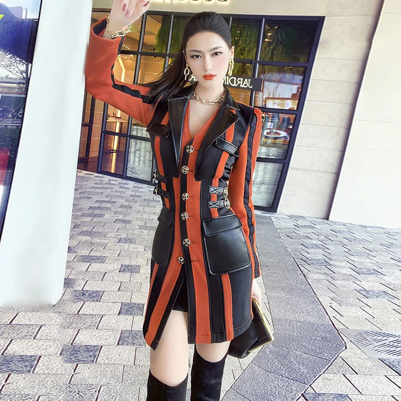 Женское твидовое пальто