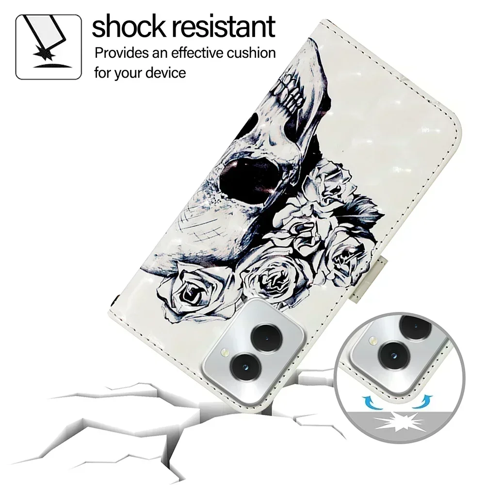 Кожаный флип-чехол для Moto G35 G45 G55 G85 G04 G04S G14 G24 G34 G54 G84 Edge 50 Neo Ultra милый чехол-бумажник