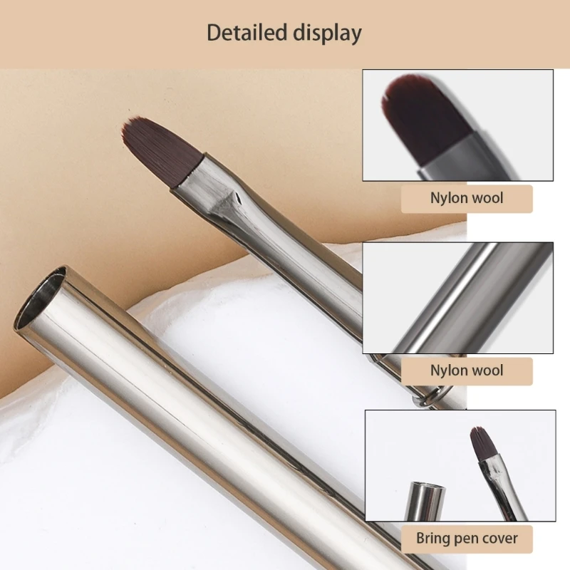 RXJC Nails Art Pen Кисть для дизайна ногтей Круглая головка Гелевая ручка Принадлежности