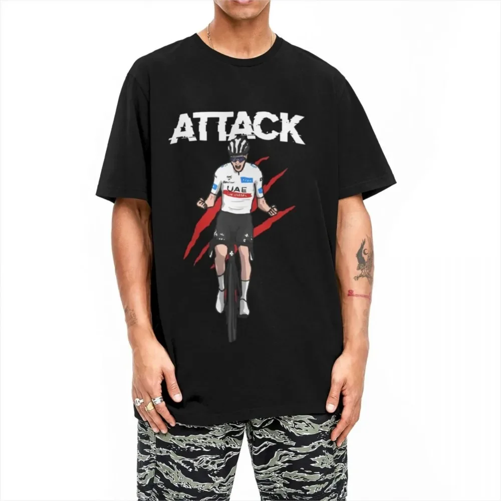 Tadej Pogacar-Camiseta De ciclismo для мужчин camisa manga corta ropa de calle playa Tour Cali Verano