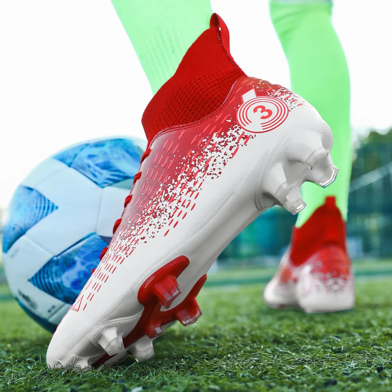 Original Soccer Shoes Sneakers Cleats Professional Football Boots Men Kids Futsal Shoes for Boys Free Shipping Football Boots