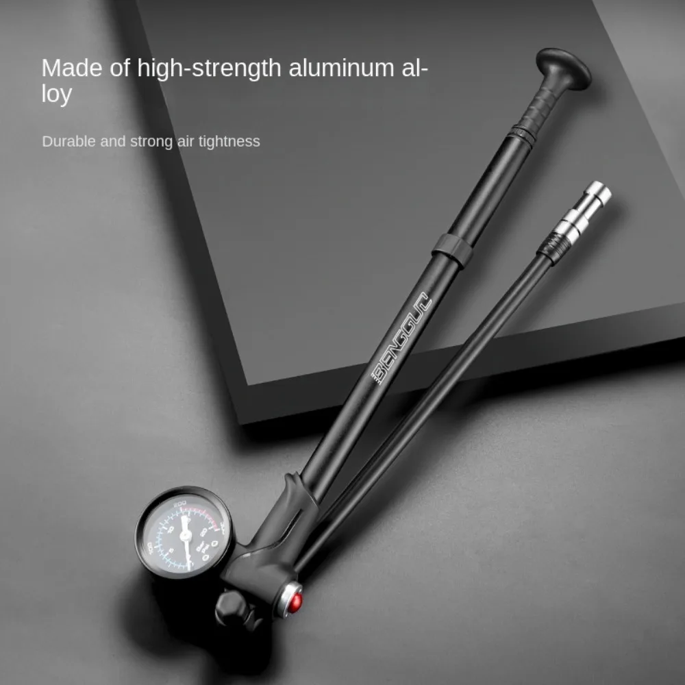 Portable Pumping Parts Multipurpose 300 PSI High Pressure Hand Air Pump Bicycle Pump Ball Tire Inflator