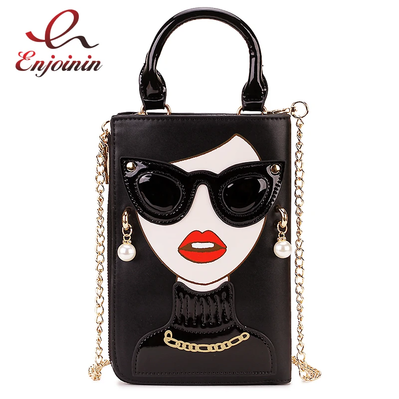 Женская сумка через плечо из искусственной кожи