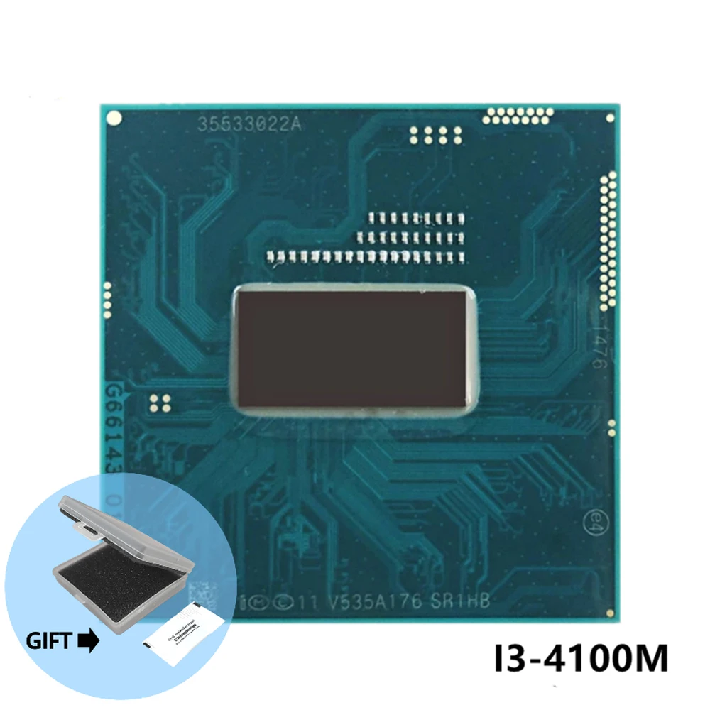 

Intel CPU I3-4100M SR1HB I3 4100M SRIHB 2.5G/3M HM86 HM87 cpu processor Official version scrattered pieces rPGA946B