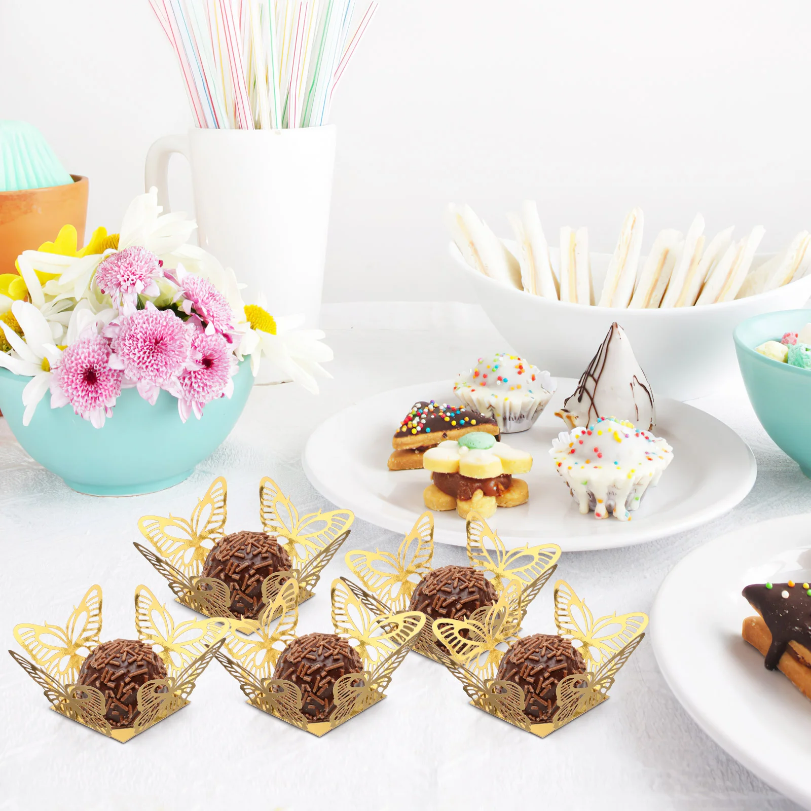 50 шт. креативная коробка для конфет полые картонные кусочки шоколада