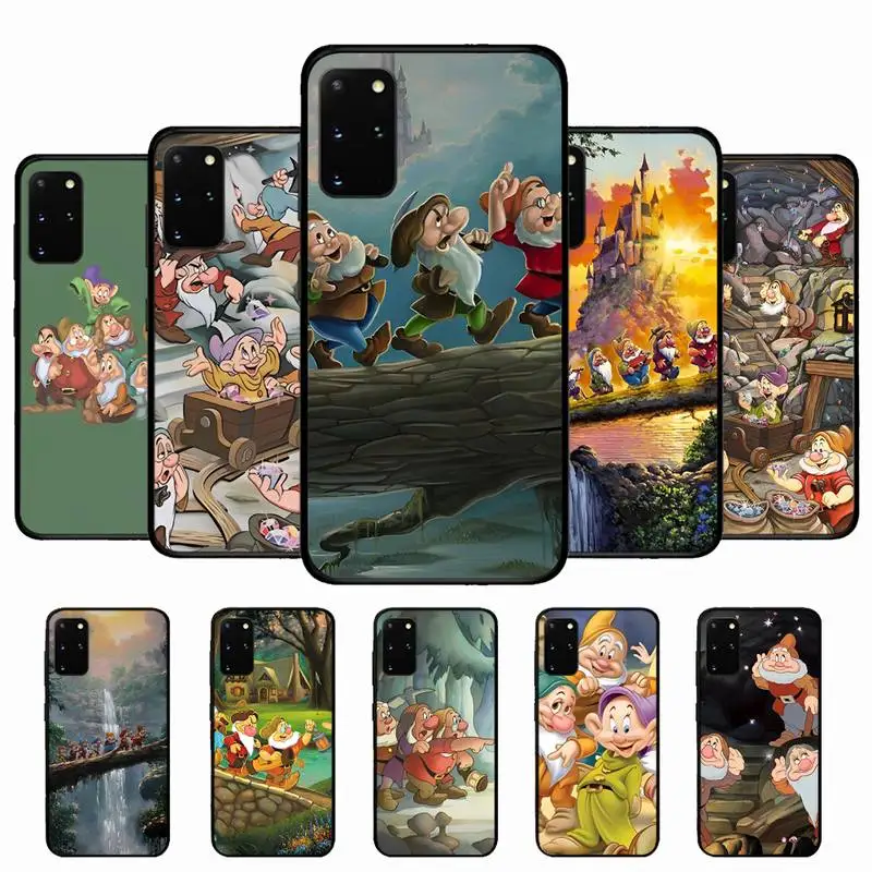 

Disney Seven Dwarfs Phone Case for Samsung S10 21 20 9 8 plus lite S20 UlTRA 7edge