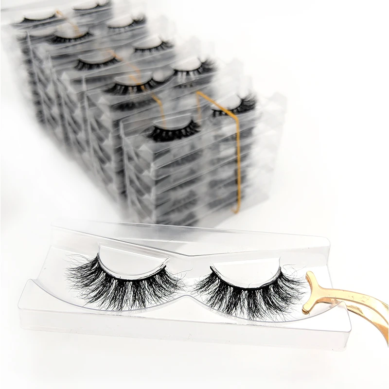 

Wholesale Mink Lashes Wholesale Eyelashes Bulk 3D 5 Pairs Soft Fluffy Messy Natural Mink Lashes Makeup Mink Eyelashes