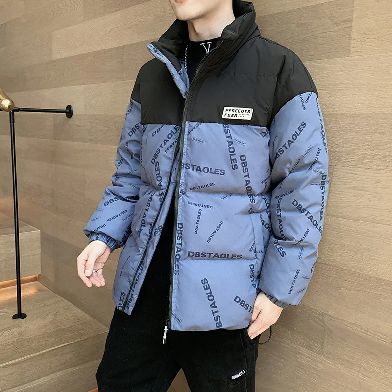 Luxury Brands New Winter Warmth Cotton Jacket Parkas Super Hot Coats Stand Collar Casual Oversized Mens Jacket Puffer Loose