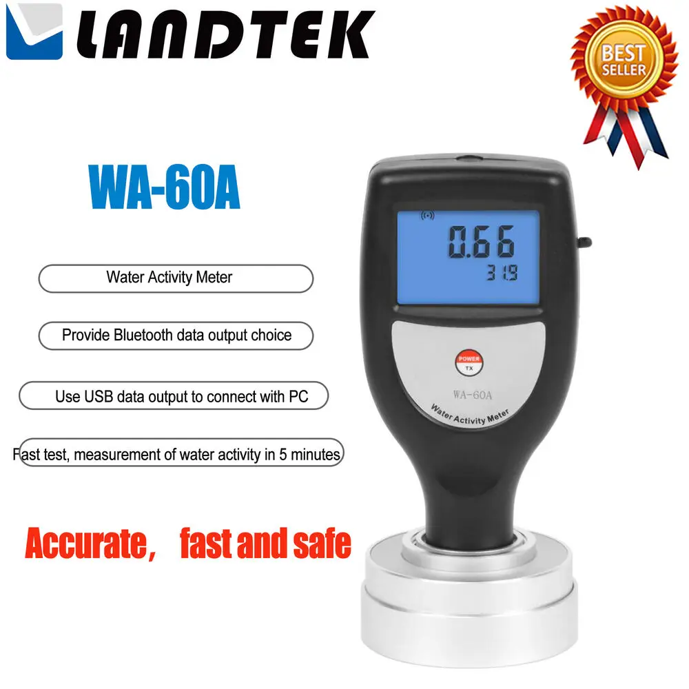 

LANDTEK WA-60A Water Activity Meter the water activity of foods✦Kd