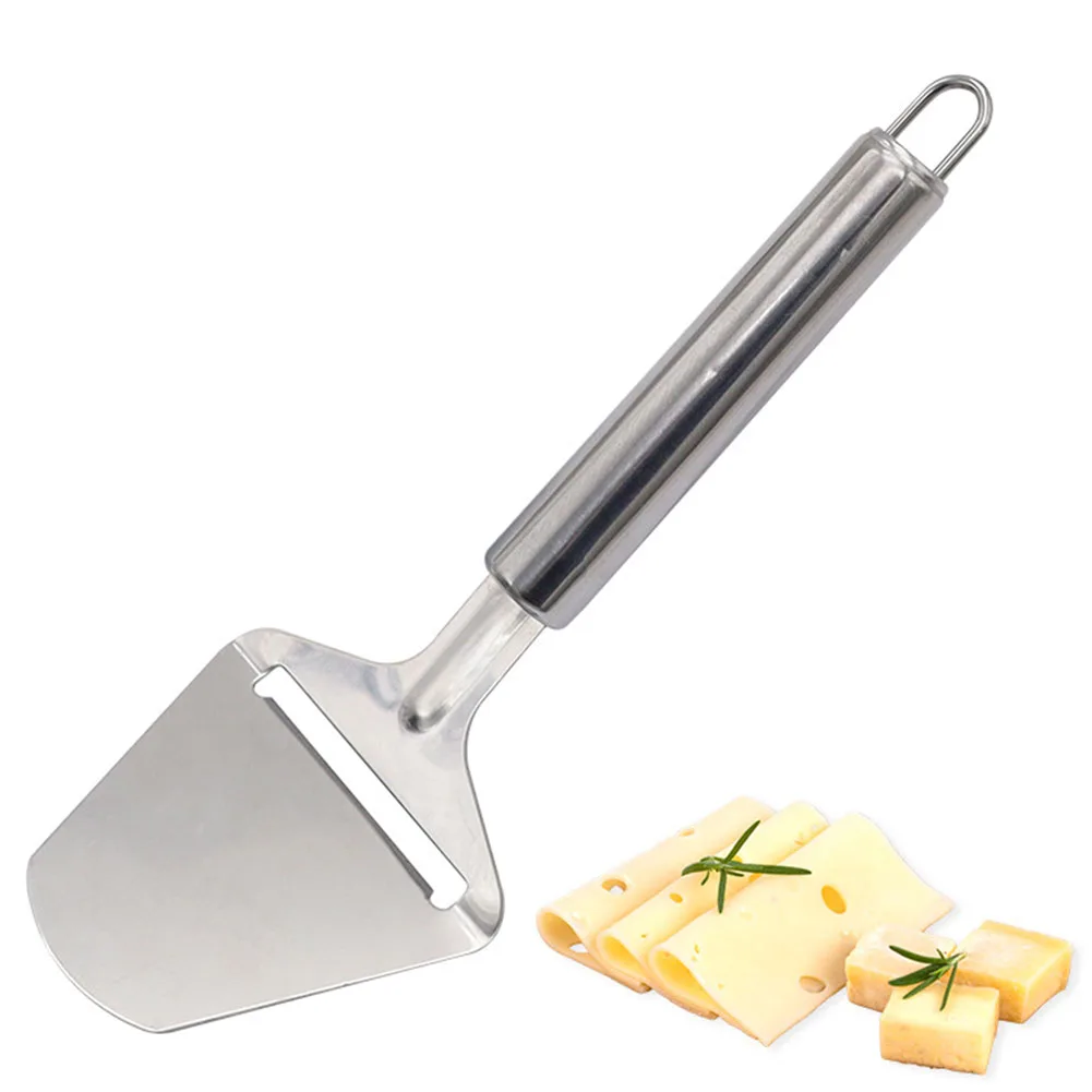 

Stainless Steel Pizza Cheese Shovel Pastry Cutter Anti-scalding Round Handle Pizza Shovels Cake Pastry Baking Tool Kitchen Acces