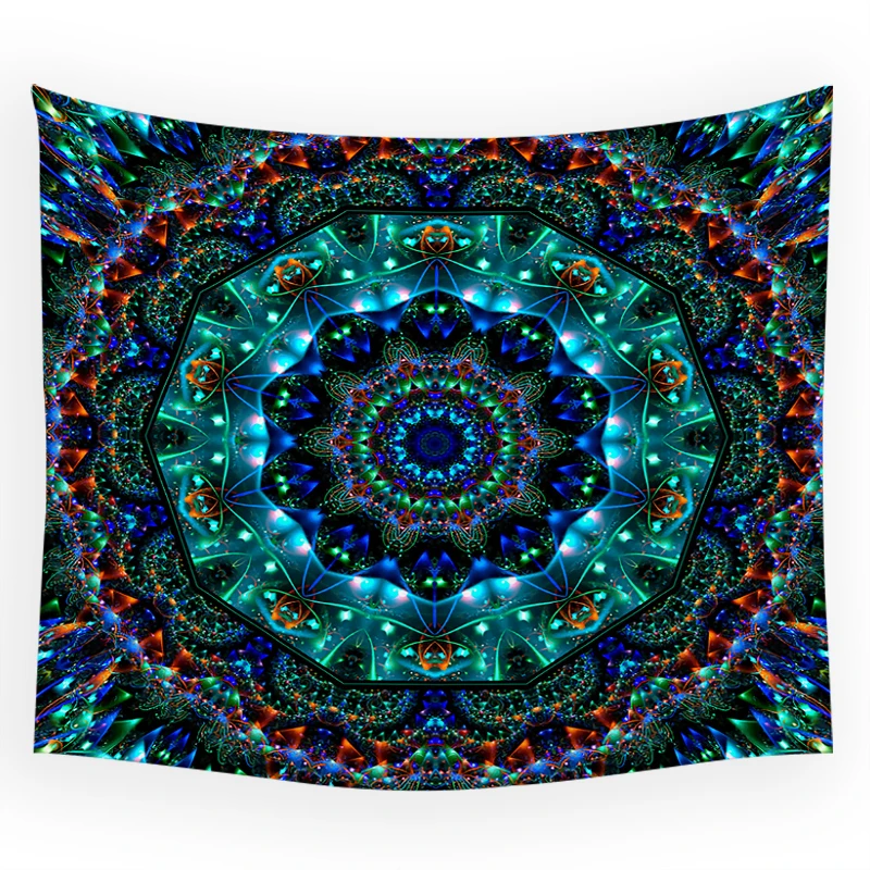 

Tapestry Abstract Art Bedroom Decoration Ethnic Style Print Colourful and Non-fading Personalised Wall Tapestry Bohemian Home
