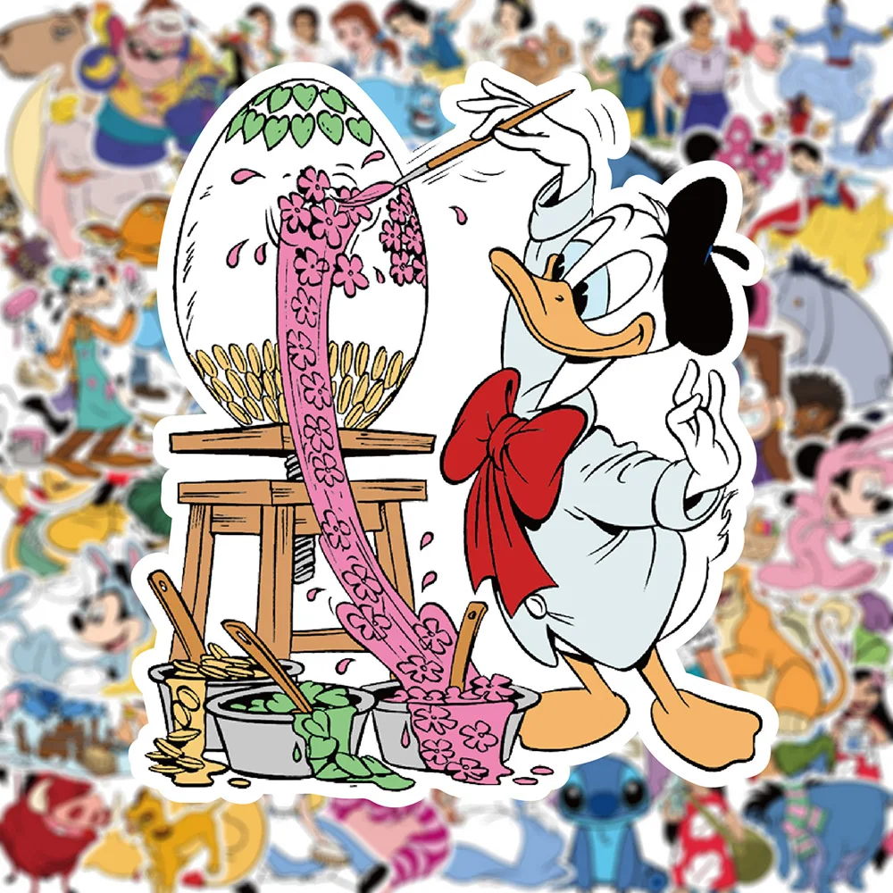 10/30/50/100 шт. Disney милый микс мультфильм аниме наклейки детские игрушки ноутбук