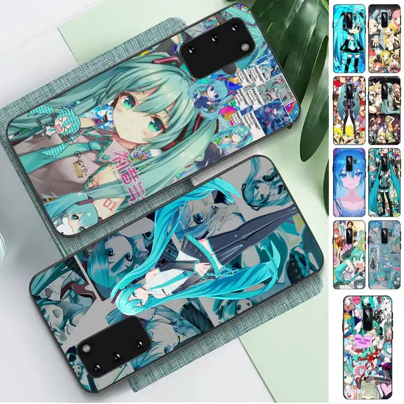 

BANDAI Hatsune Miku Phone Case for Samsung S10 21 20 9 8 plus lite S20 UlTRA 7edge