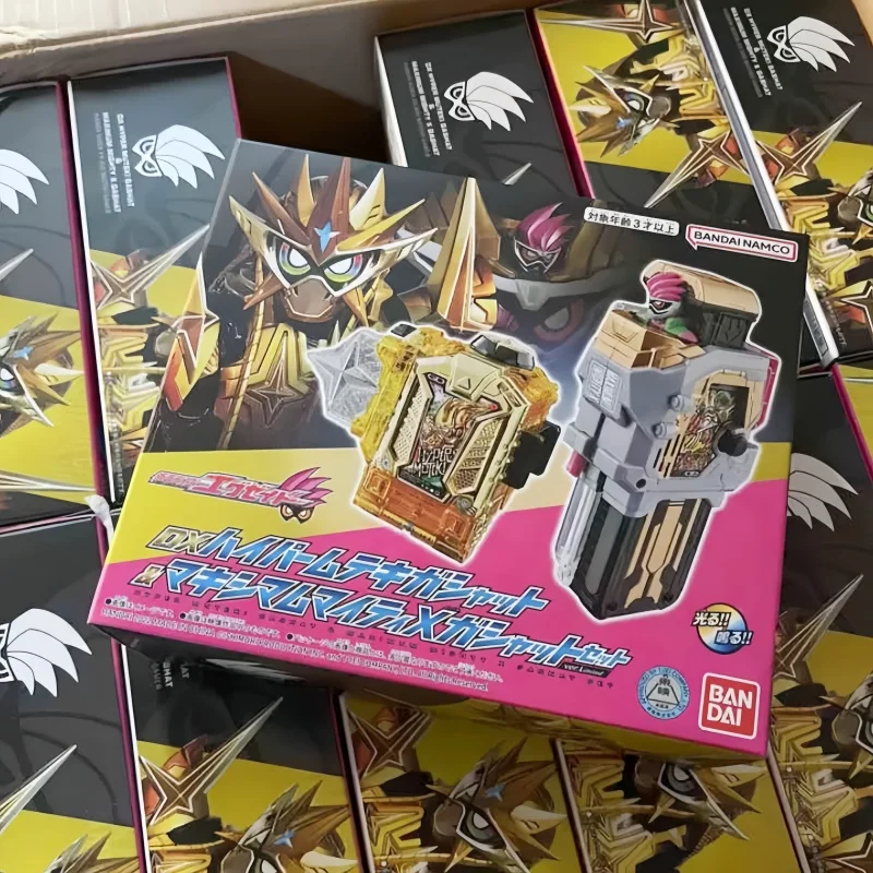 В наличии оригинальный Bandai Kamen Rider Ex-Aid Super Invincible Exide Dx Lv99 Extreme Almighty Cassette Set