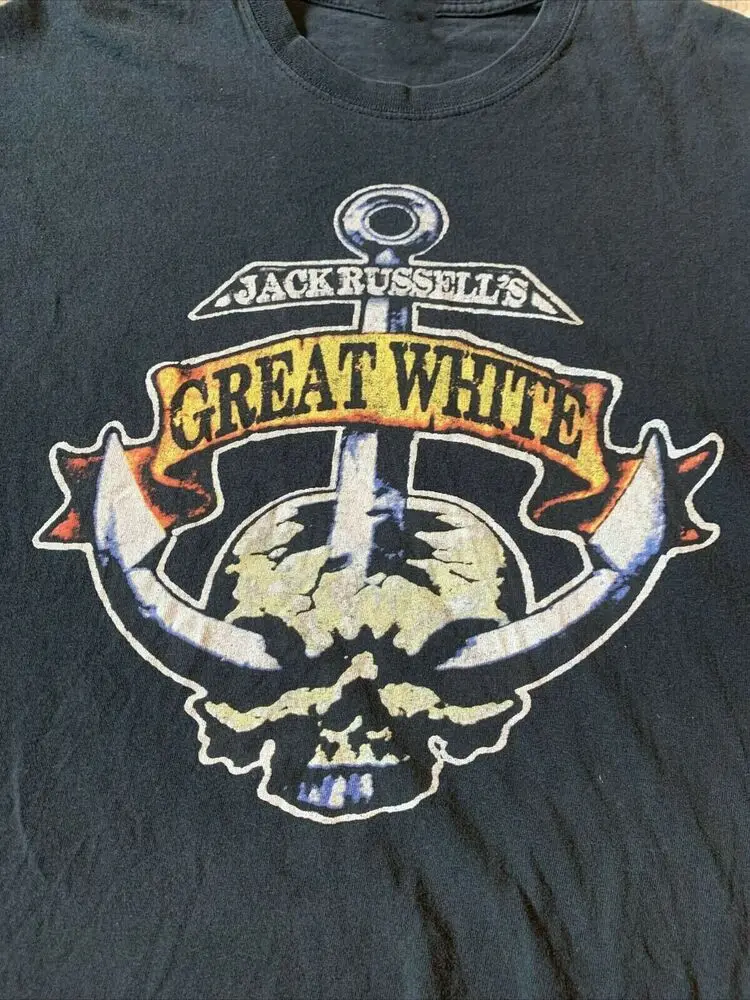 

Great White Band Jack Russell’s Vintage Black Unisex S-3XL T-Shirt