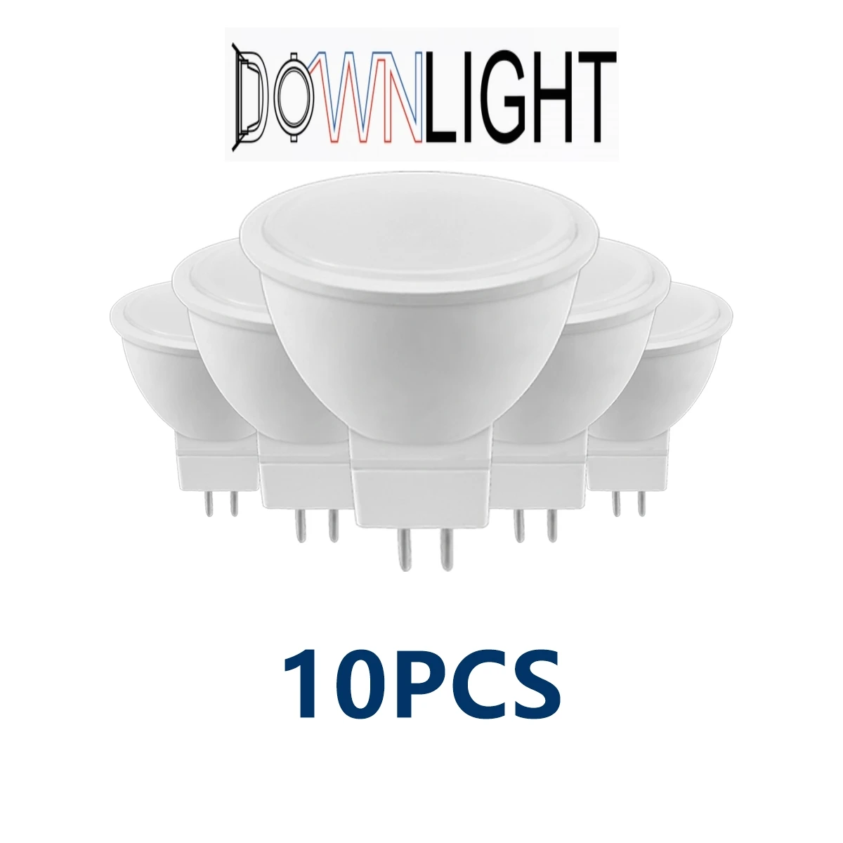 10PCS LED Spotlight MR16 GU5.3 low pressure AC/DC 12V 3W -7W Light Angle 120 degrees Suitable for kitchen study toilet